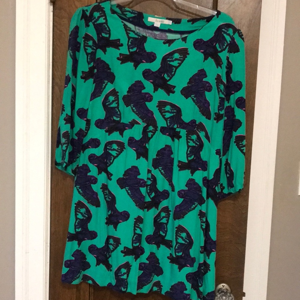 The owls are not what they seem tunic dress
